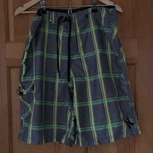 Men’s Plaid Hurley Board Shorts